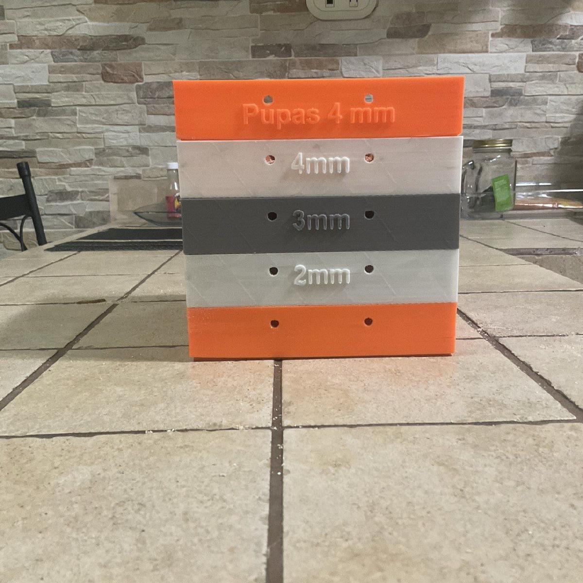 Separador de larvas de farinha e pupas