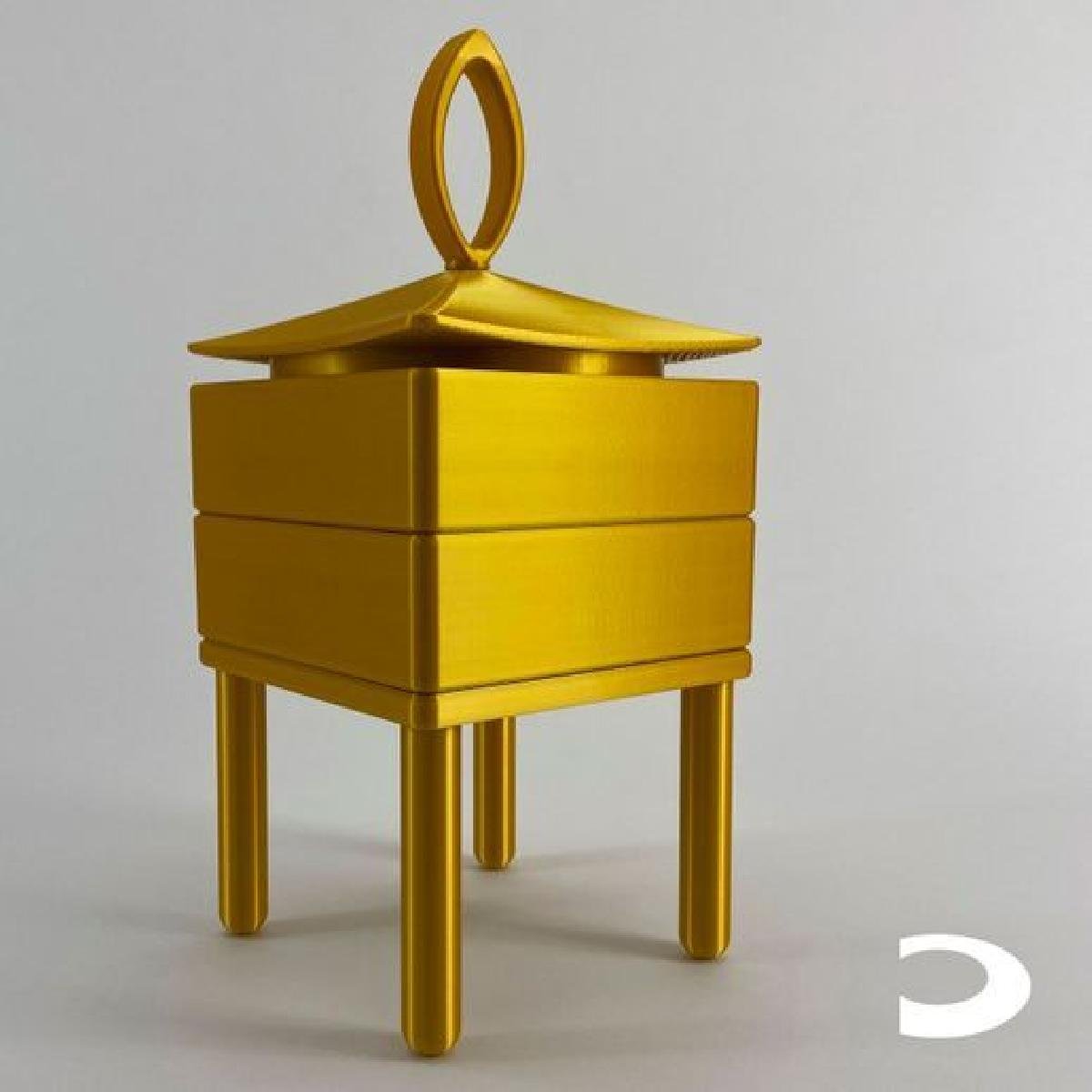 Caixa de Joias Kyoto Caixa de Cha Organizador de Maquiagem Recipiente Bin