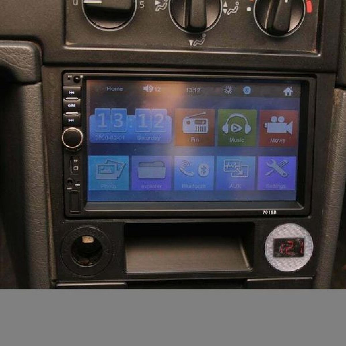 Moldura de radio 2 DIN para radio 7018B do Volvo 940