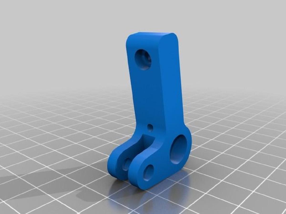 Extrusora de aluminio de acionamento direto Printrbot   impressa em 3D