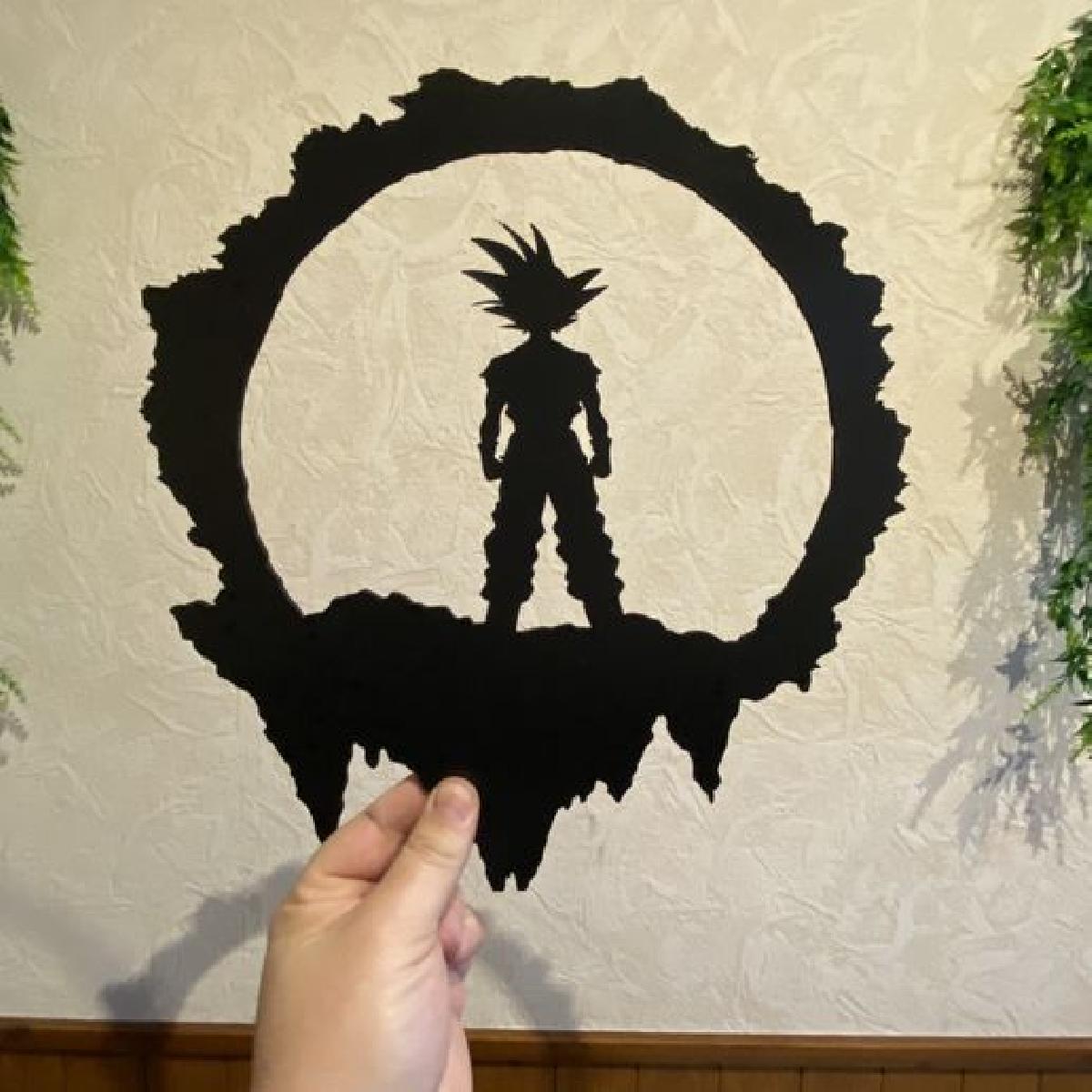 Goku   Dragon Ball Z   Silhueta 2D