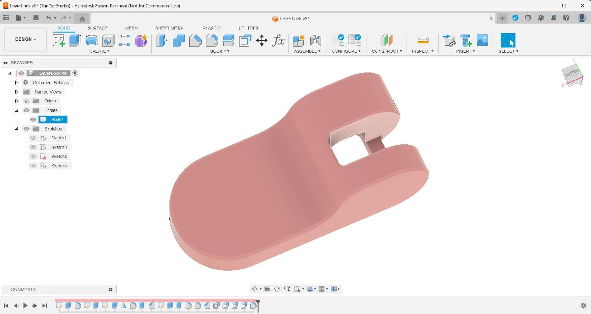 Tripe Manfrotto 550CLB Parte do Alavanca Nº R055,324N