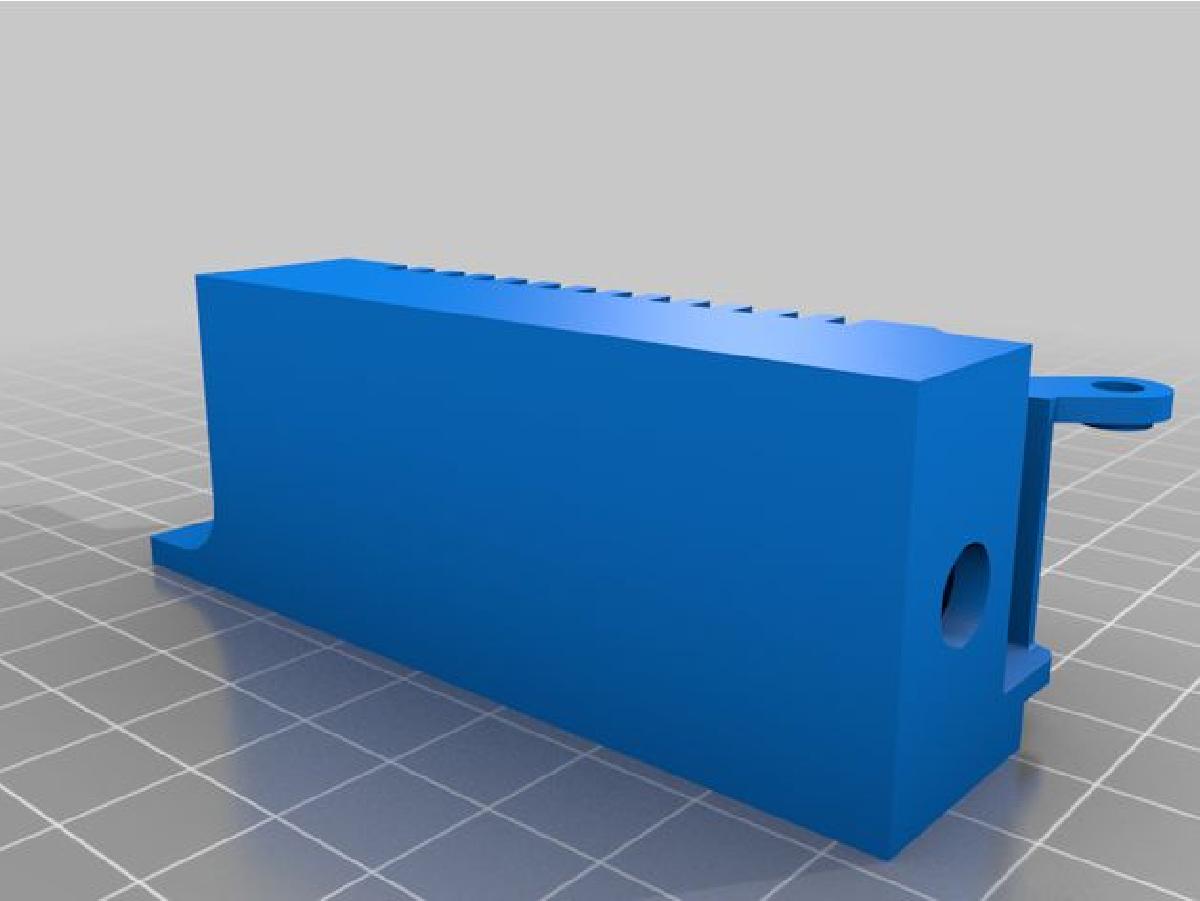 Suporte lateral ADSB SDR para caixa Pi
