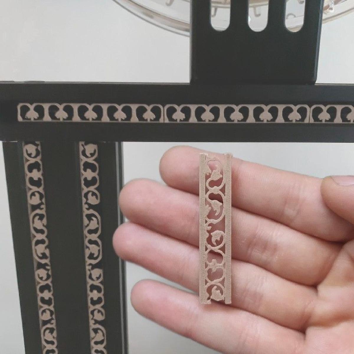 Impressora 3D personalizada de Antonio Garcia Villaran Inlays do Taj Mahal MOD por @mi_replica_3d