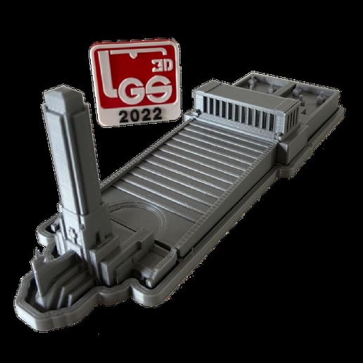 MONUMENTO PUZZLE A BANDEIRA ARGENTINA   COM BRAILLE