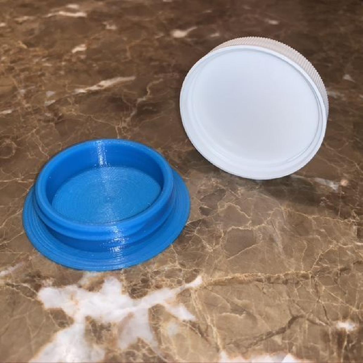 Armazenamento de Tampa para Cap 48 400 (Garrafa de Agua de 3 Galoes ou 5 Galoes)