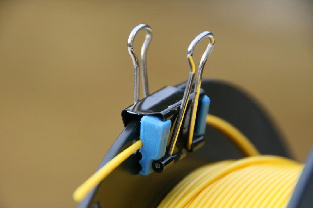 Clipes de binder para filament em carretel