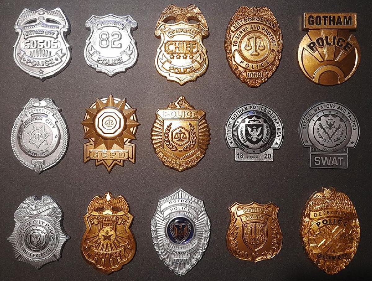 Emblemas do Departamento de Policia de Gotham City