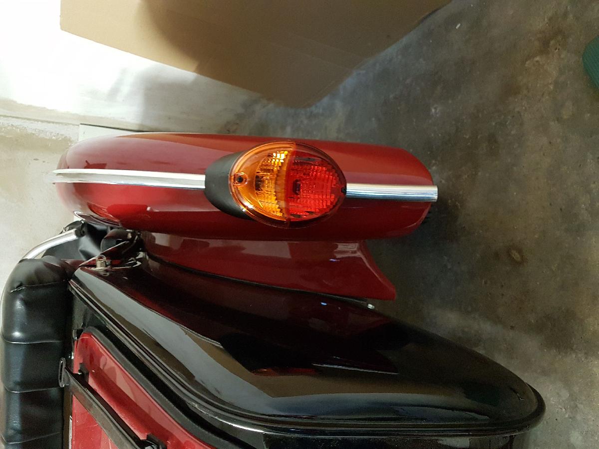 Adaptador de lanternas traseiras SEL para sidecar