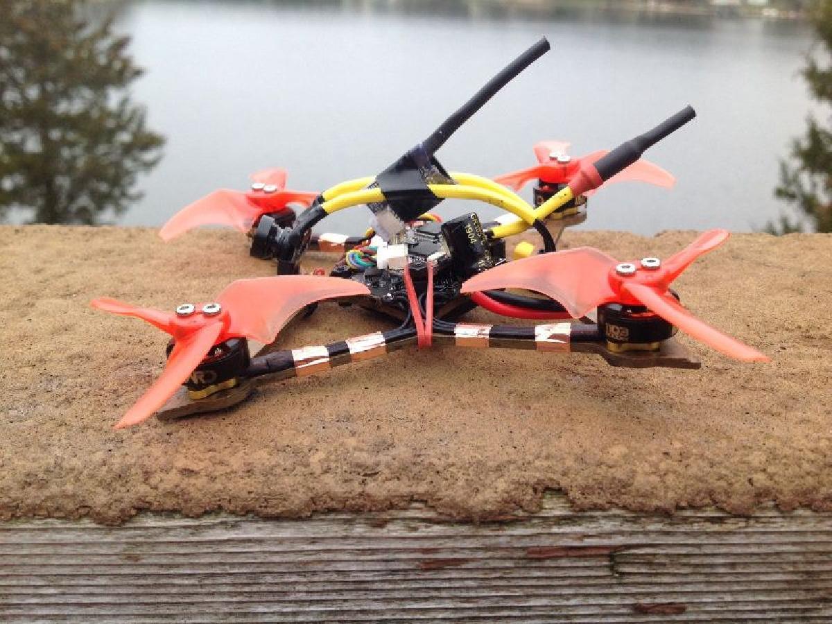Estrutura de quadrikopter ZT25 de 2,5 ou 3 polegadas.