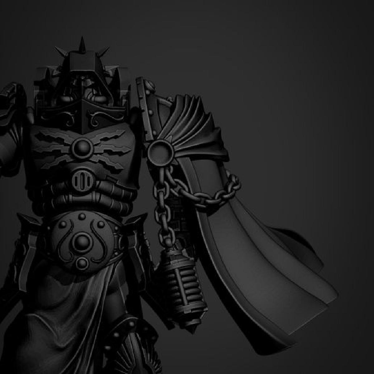 Fragmentos de Pauldrons do Capitao do Trono Dourado