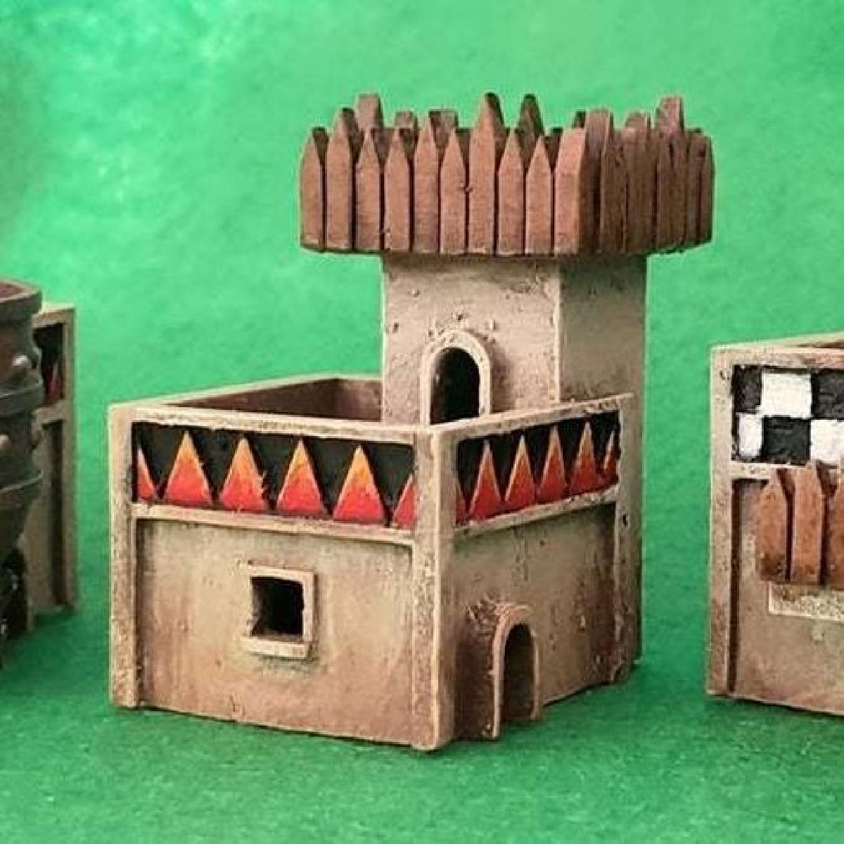 Habitaculos de orcs em pequena escala