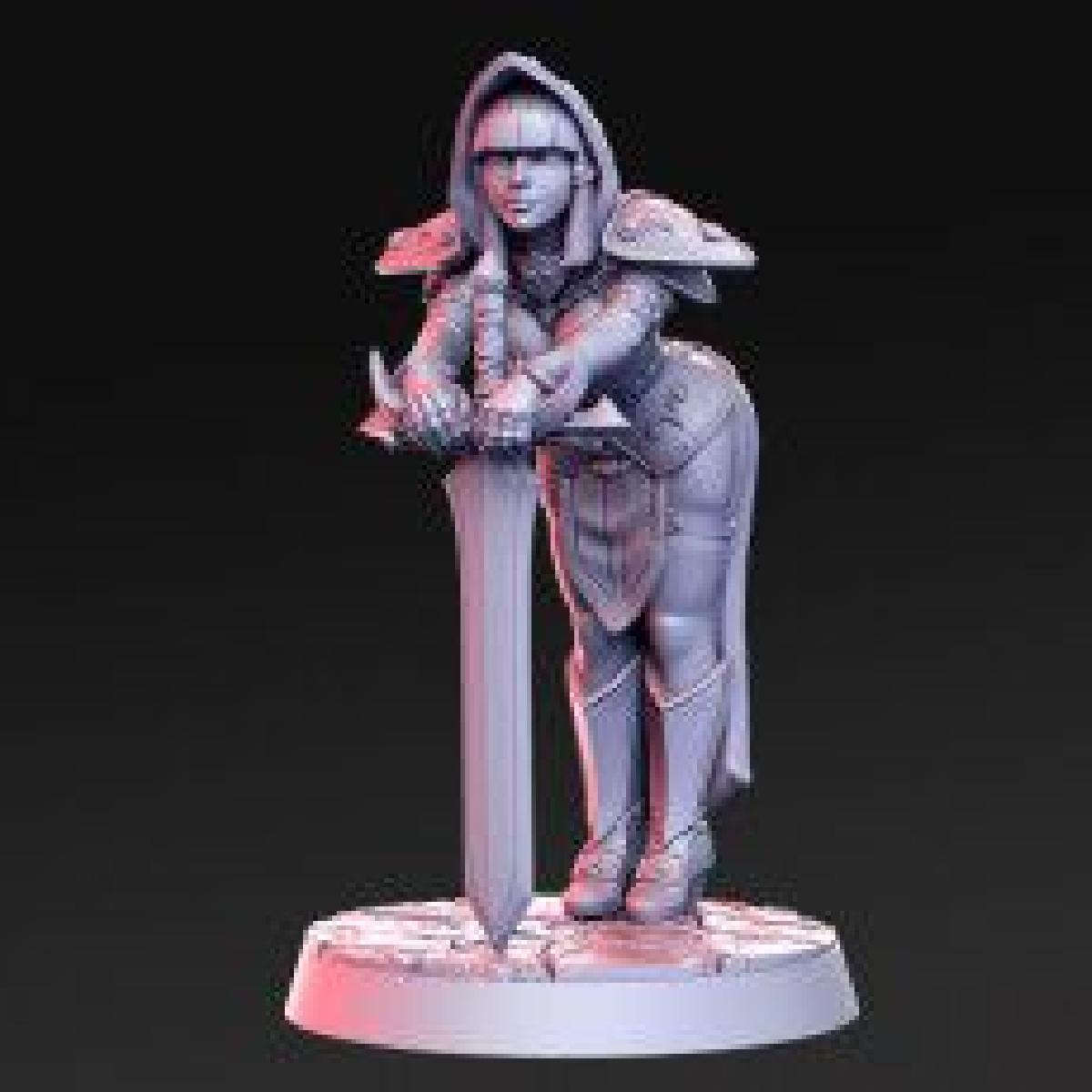 Silencia   Paladina   32mm   DnD