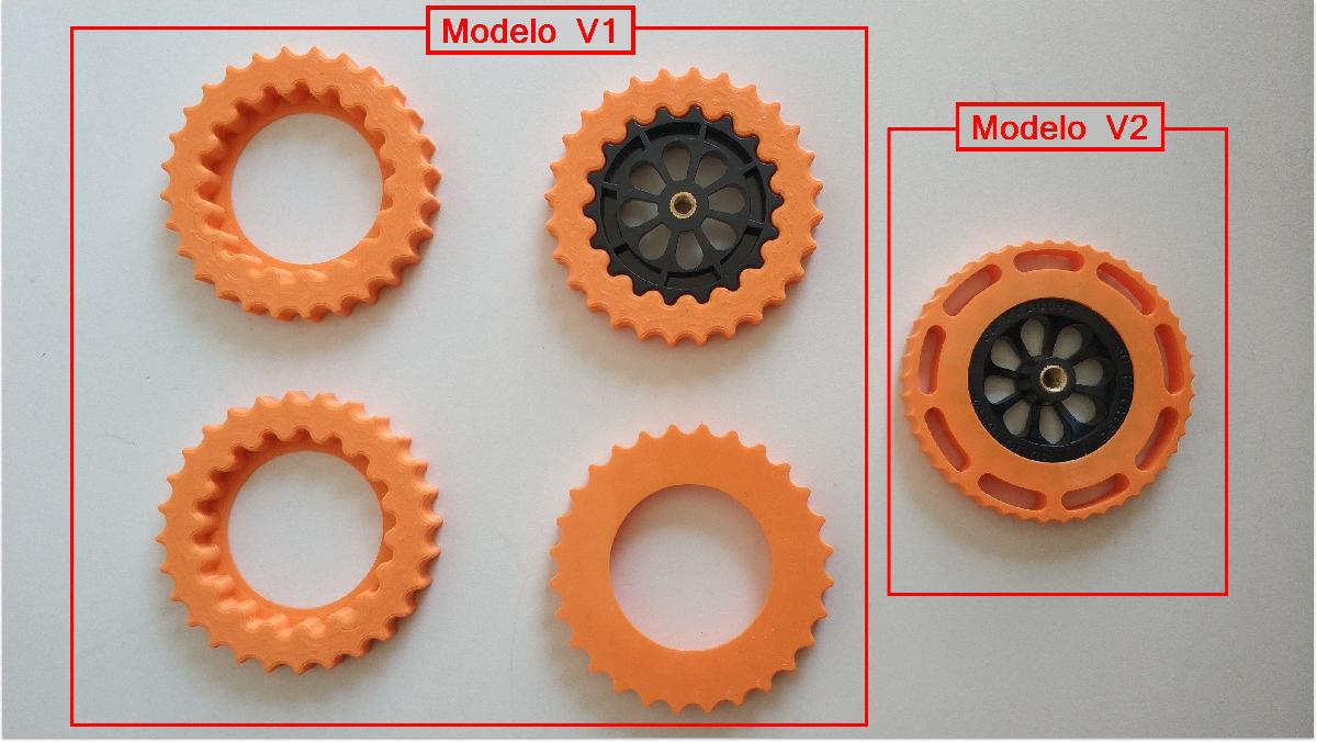 Rodas maiores para a cama do Artillery Genius.
