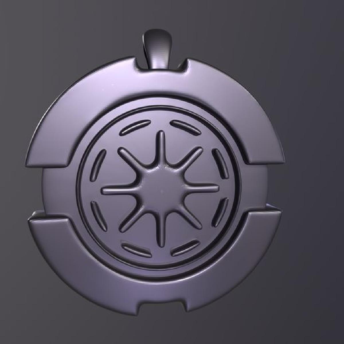 Pendurador de seguranca Coruscant magnetizado