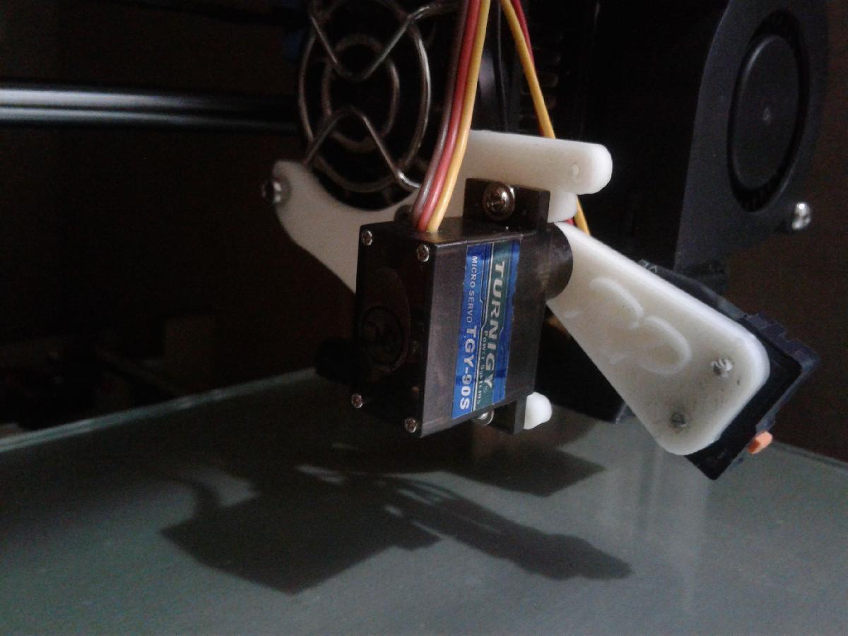 Anet A8 Suporte para autonivelamento com servo PT BR