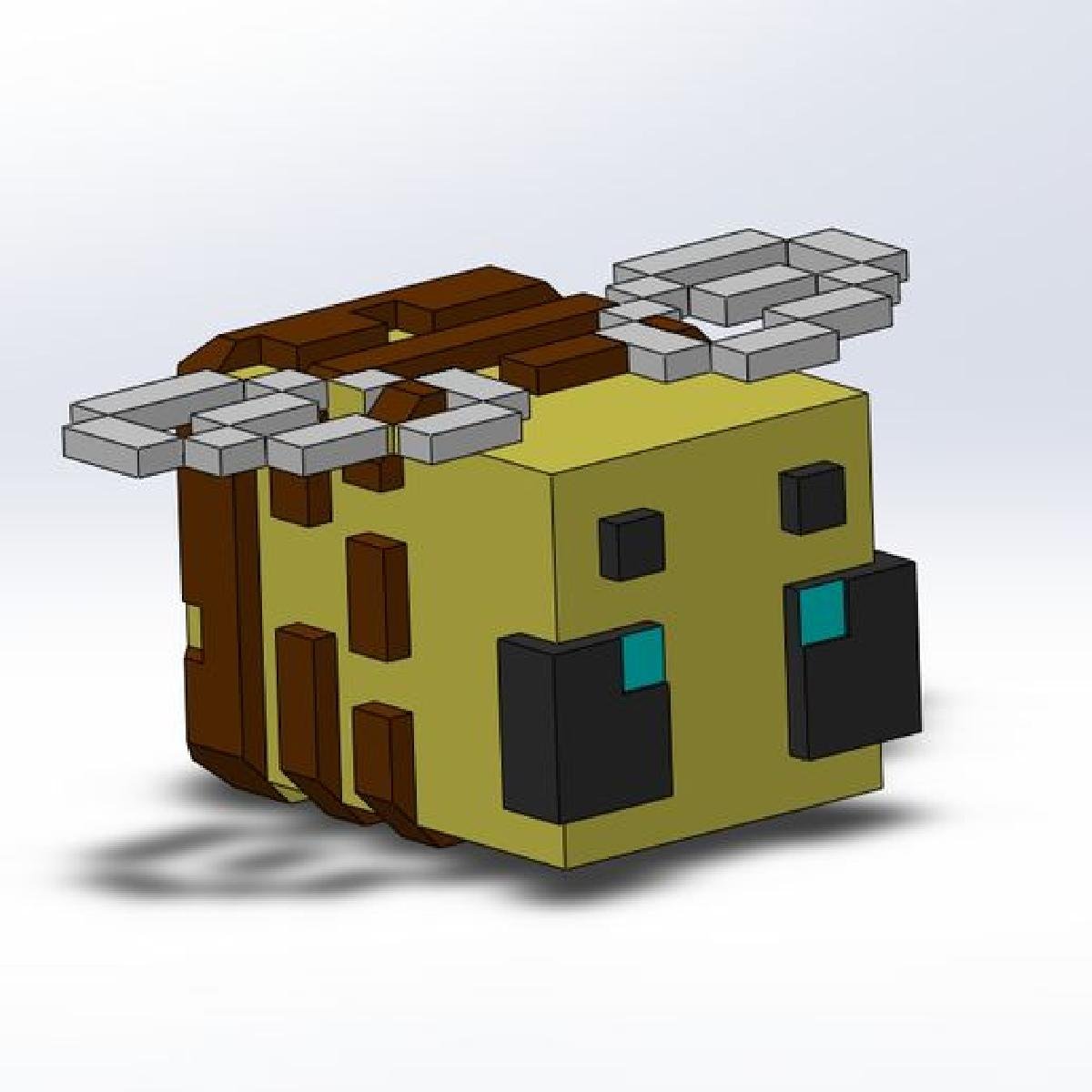 abelha do Minecraft