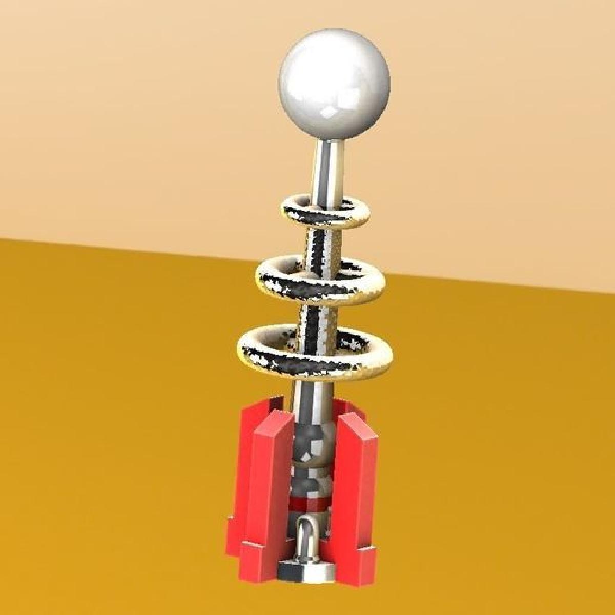 Alerta Vermelho Bobina de Tesla Sovietica