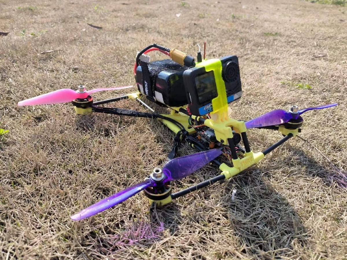 CNCLess Ultra Light Tubular 6’ Frame FPV de Medio Alcance