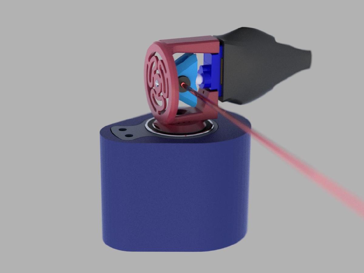 Torreta de Laser para Brinquedo de Gato Automatizado