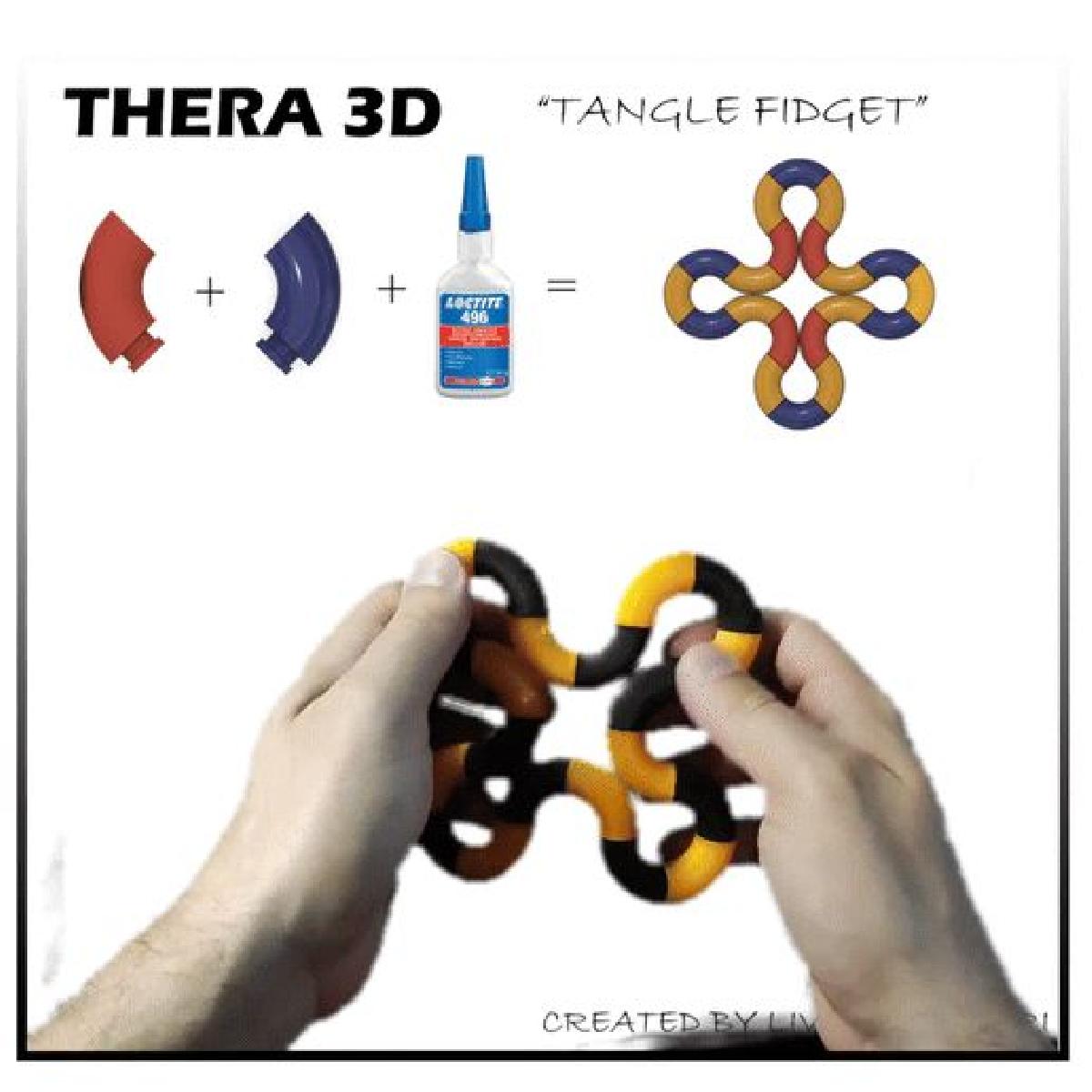 THERA 3D Tangle fidget TANGLE fidget THERA 3D
