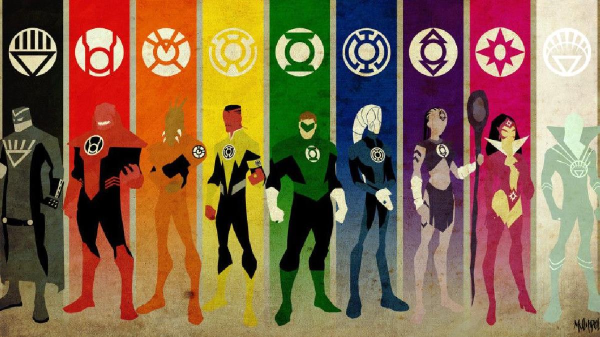 Corpos de Lanternas (Todos os logotipos dos Corpos)