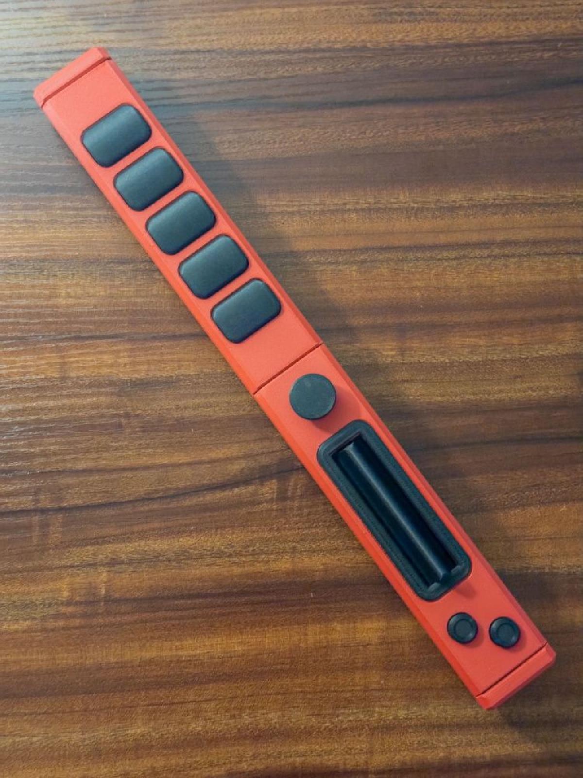 Polybar Guitarra Clone Hero Impressa em 3D