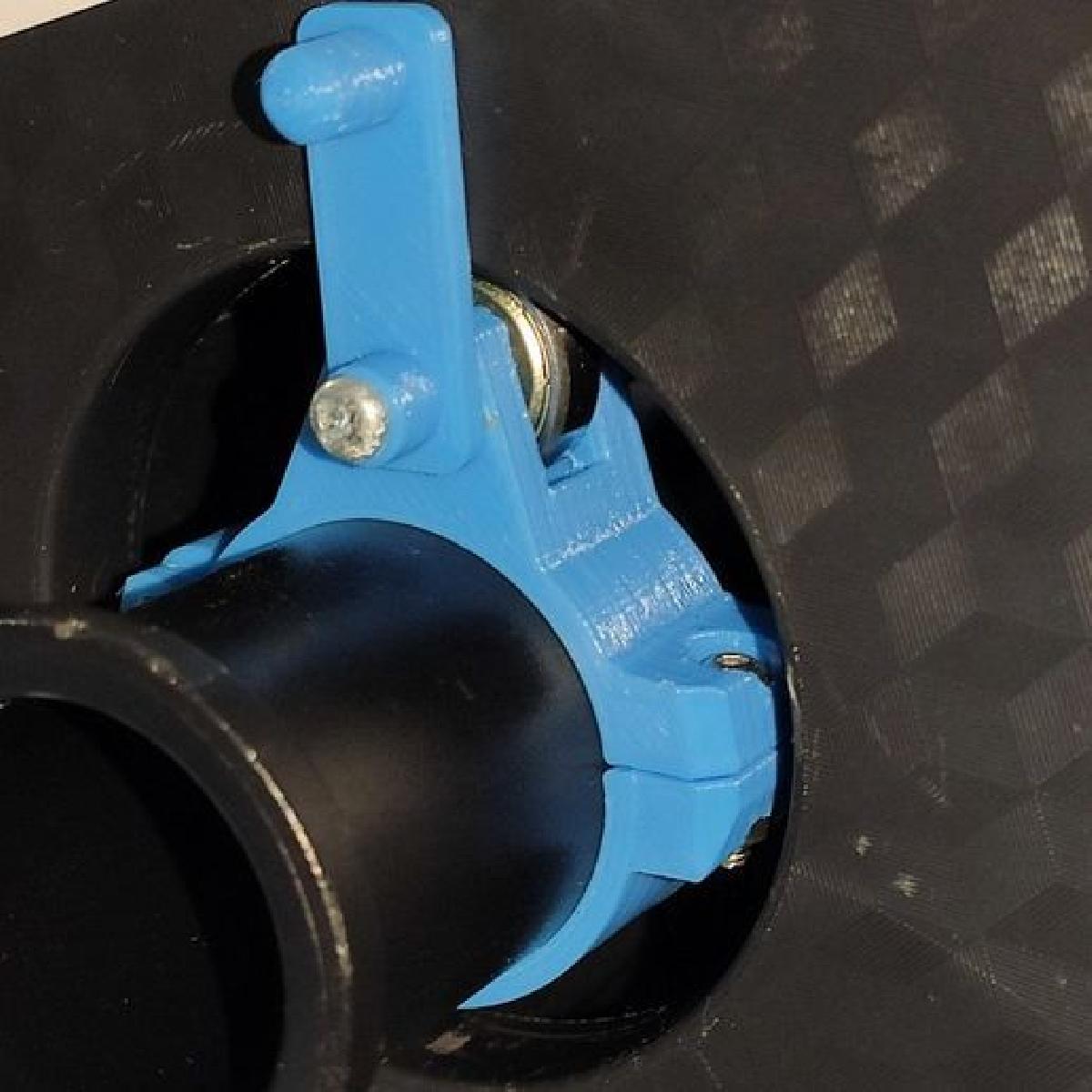 Atualizacao de Carretel de Filamento Ender 3v2 com Rolamento Impressao Minima