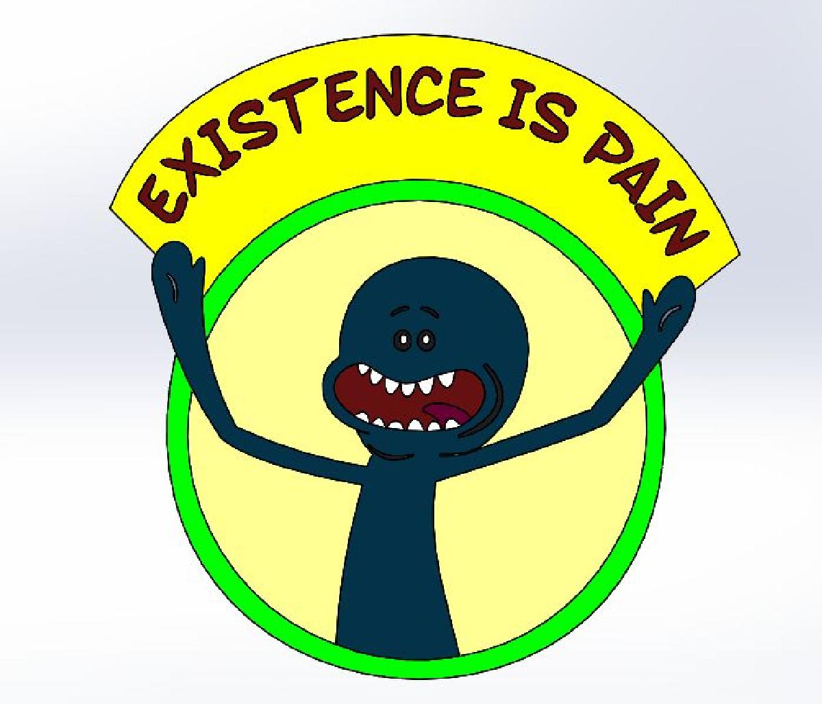 Meeseeks "A EXISTENCIA E DOR"