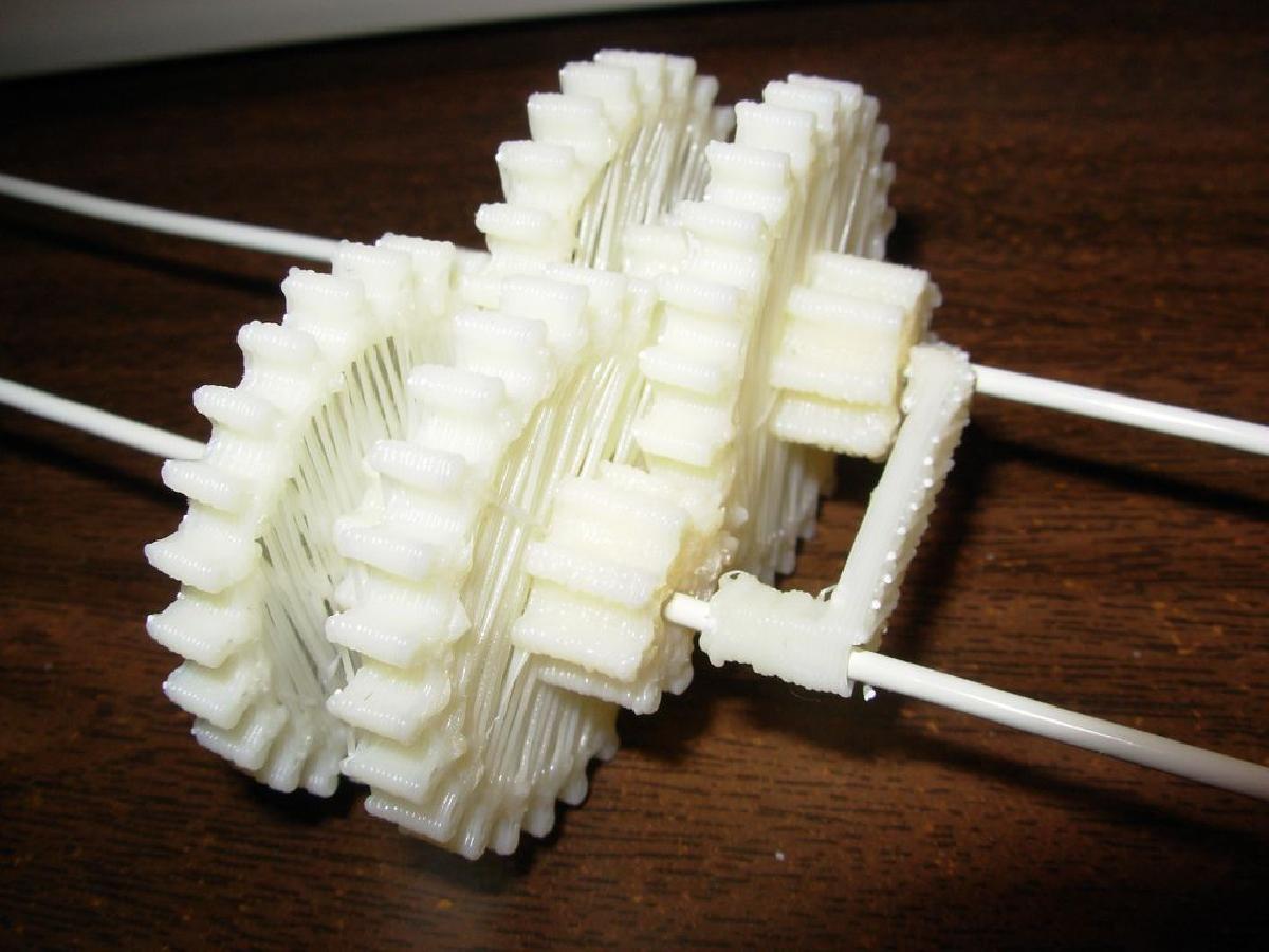 3:1 Engrenagem de Roma (Amigavel para impressora)