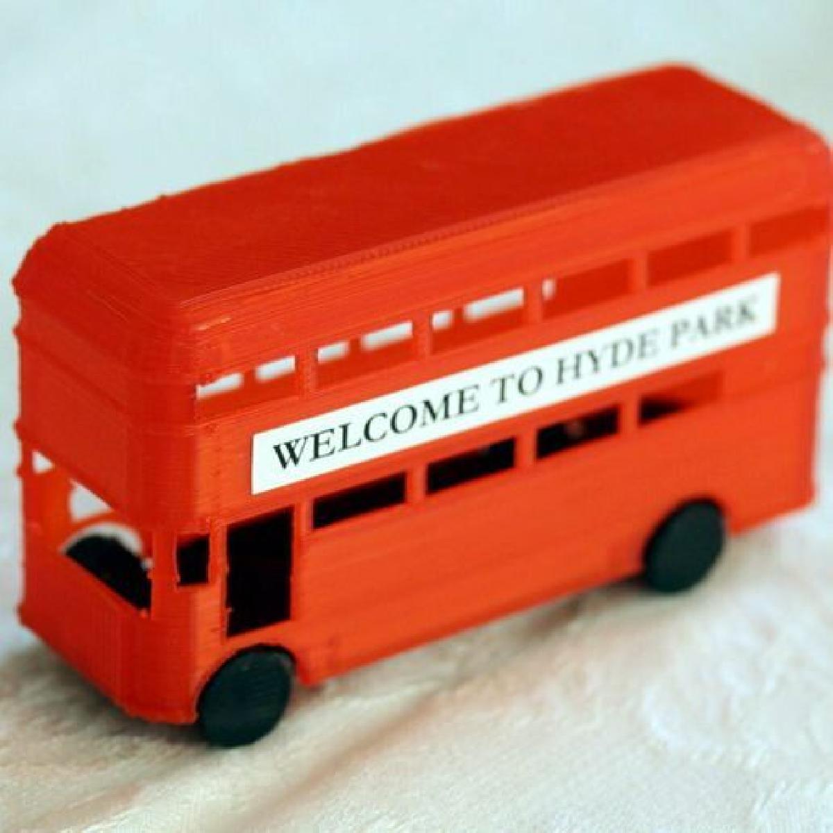 Ônibus e chassi de dois andares (paramétrico)