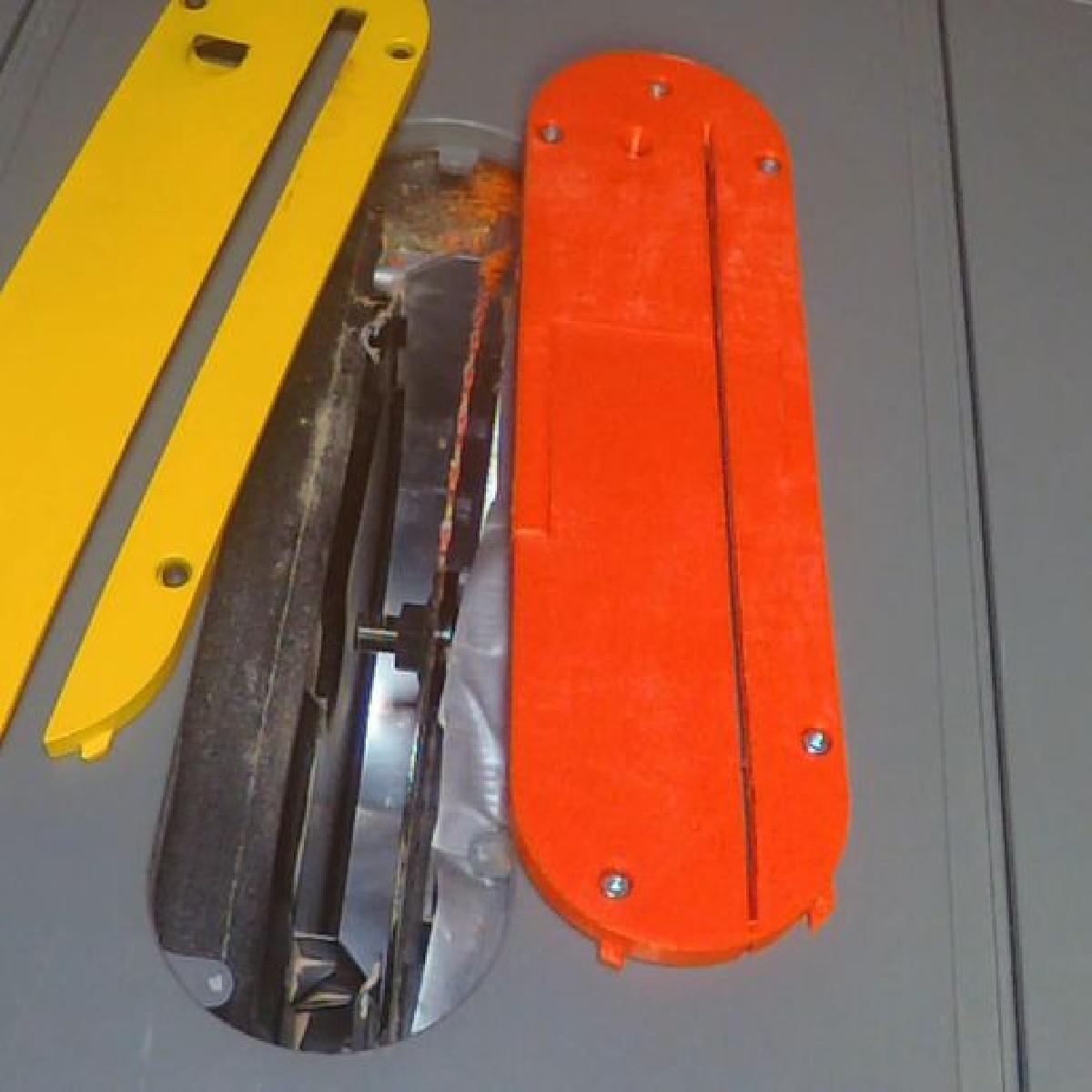 DeWalt DWE7492 Placa de insercao ZERO SPALT com impressora 3D