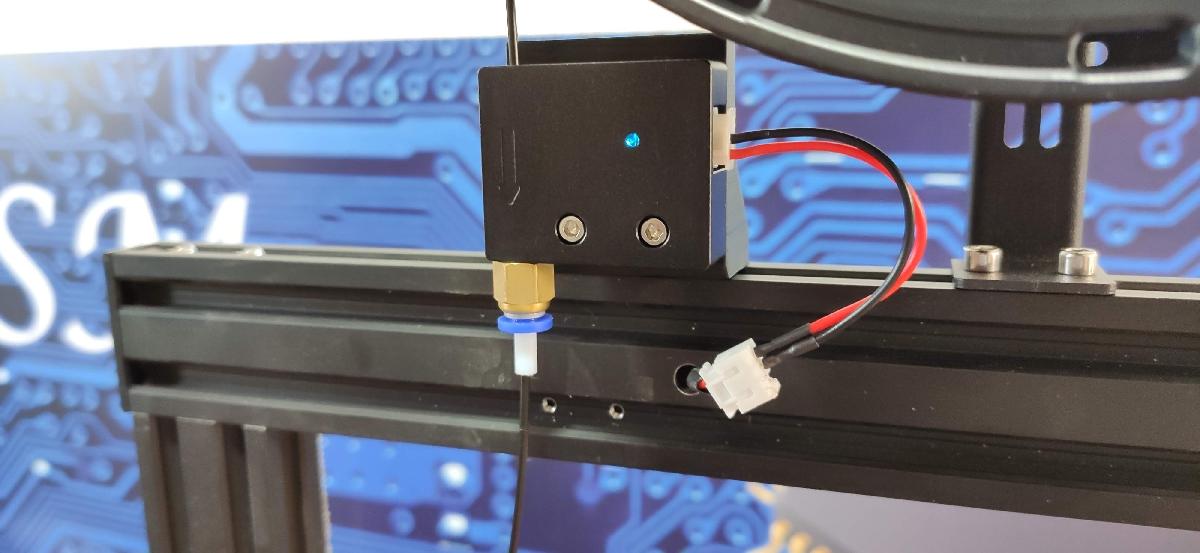Modificacao do sensor de filamento de suporte Mingda D2