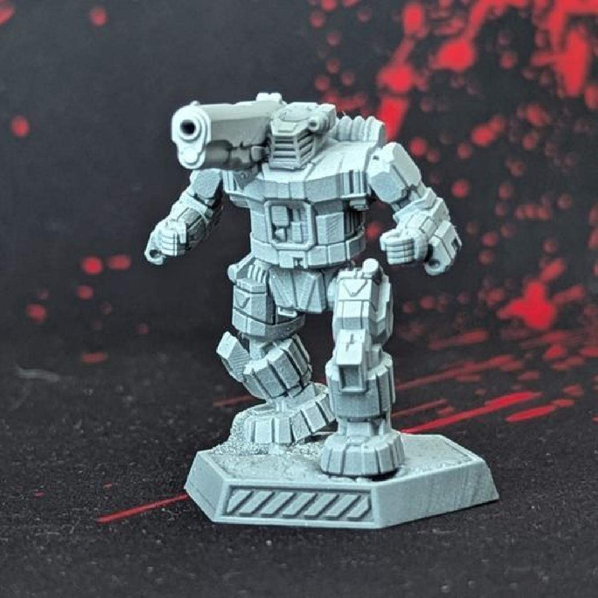 Colecao Hunchback de armas BattleTech