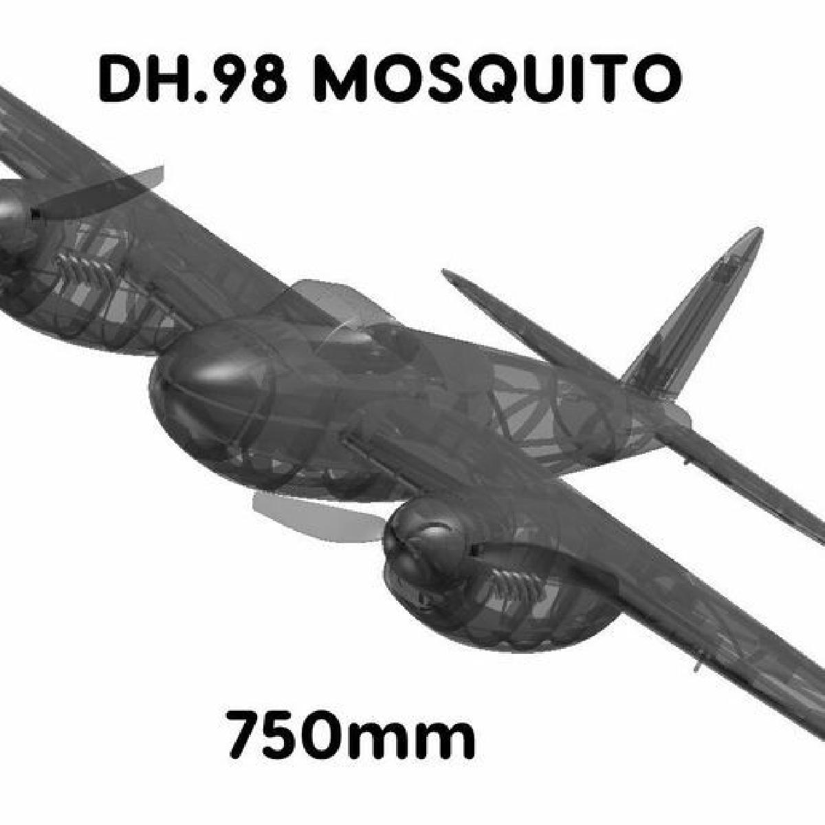 De Havilland DH.98 Mosquito 750mm (ARQUIVOS DE TESTE)