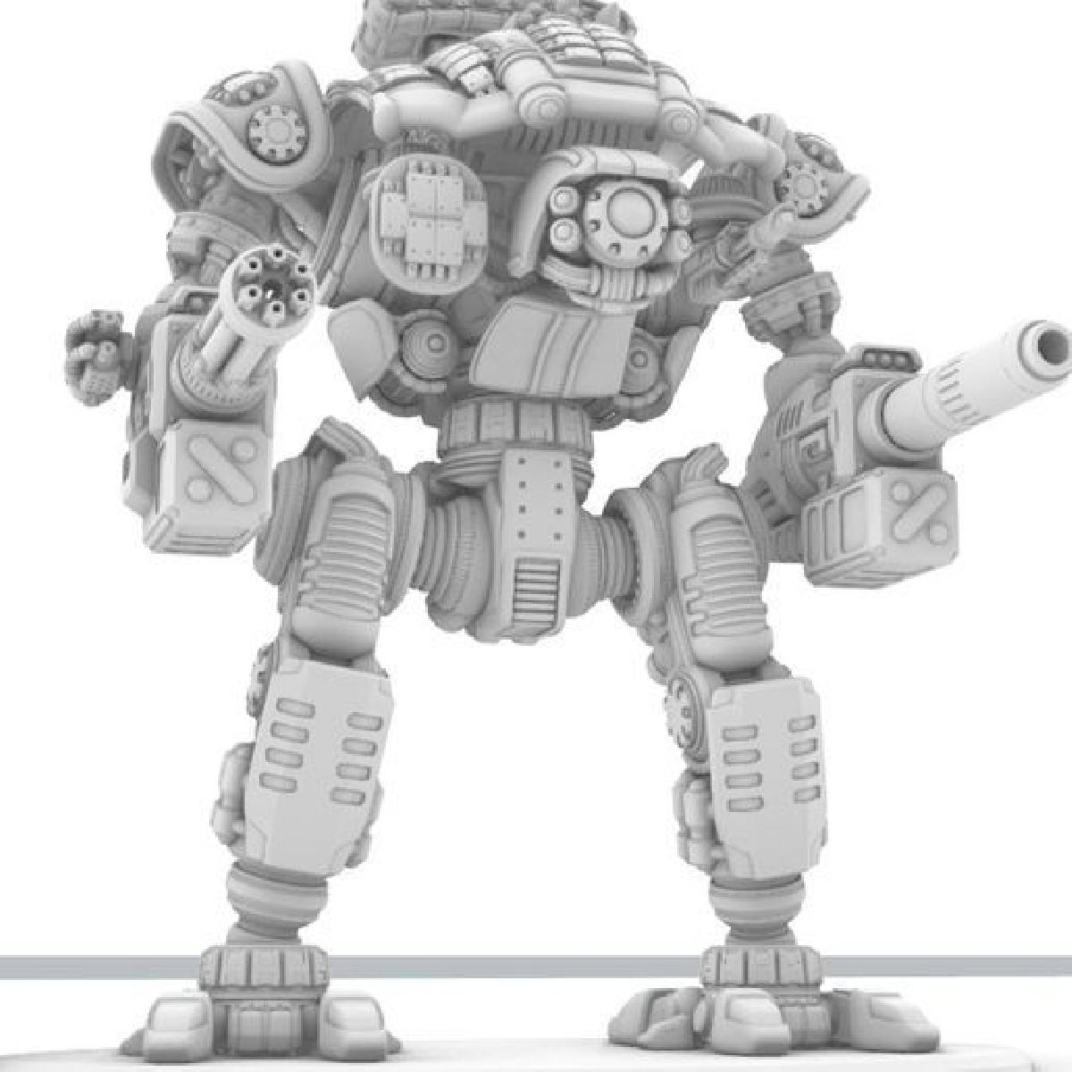 Projeto Quixote Canhao de Batalha Modular Sem Fios e Arma Gatling 3500 Seguidores! Obrigado!