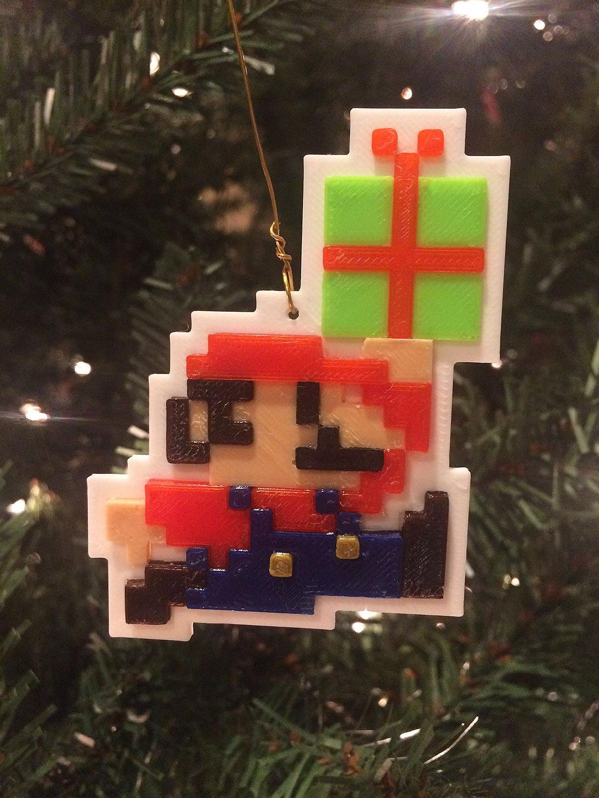 Enfeite de Natal do Mario