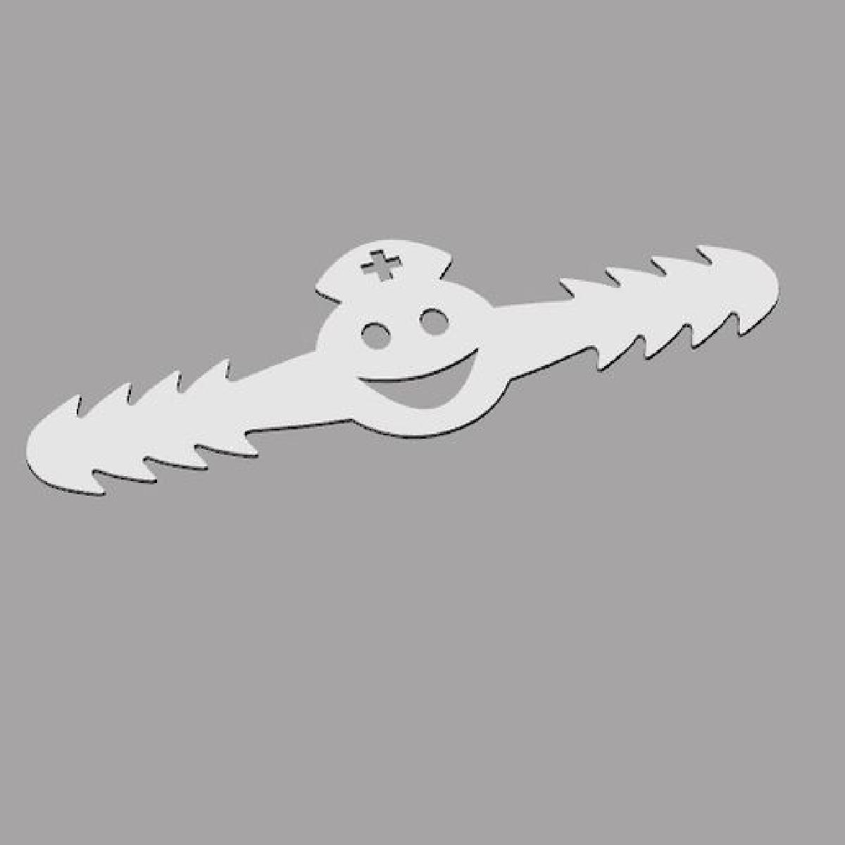 Anexo de Mascara SebLab3D Enfermeira Sorridente Covid 19