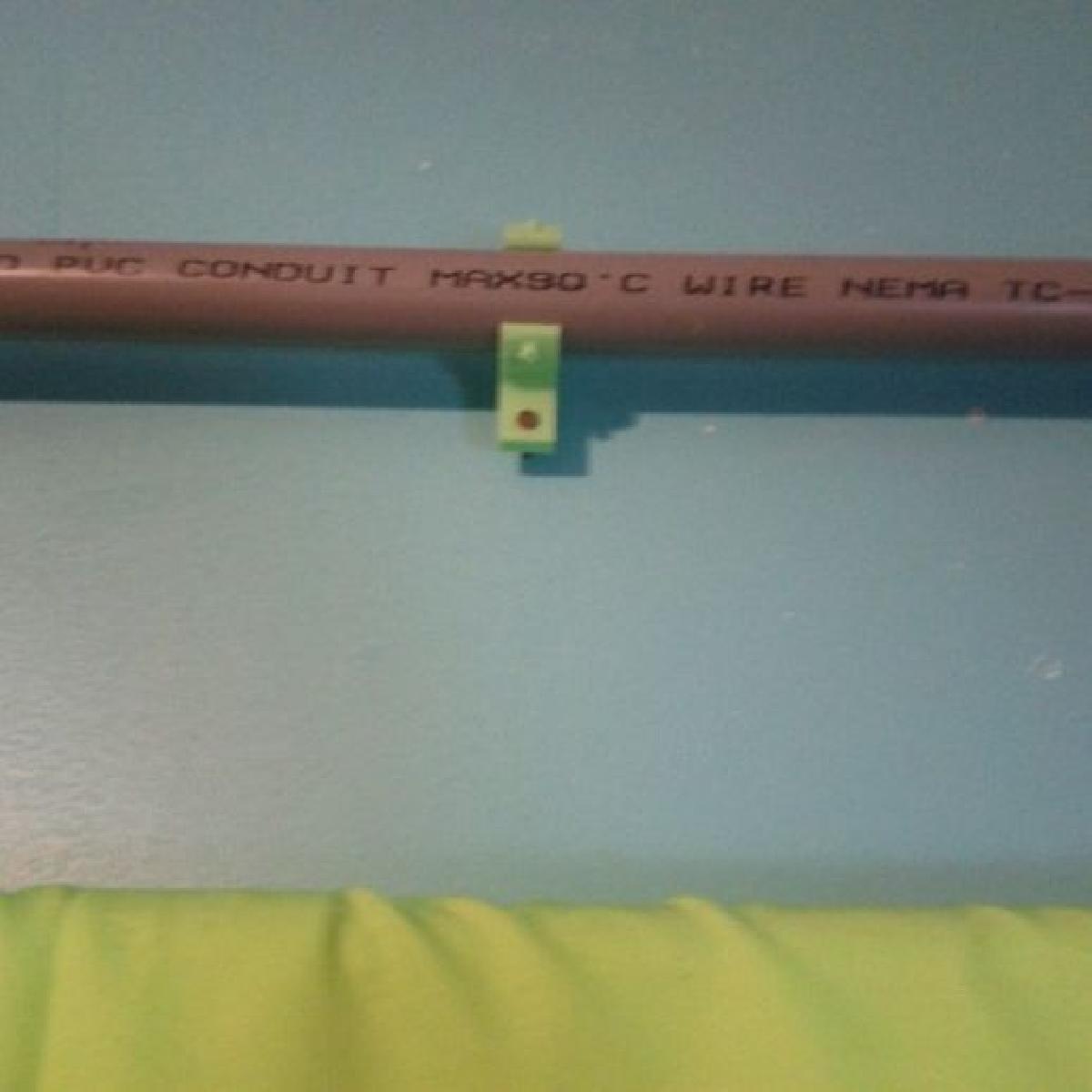 Clipe de Estrutura de PVC para Tela Verde