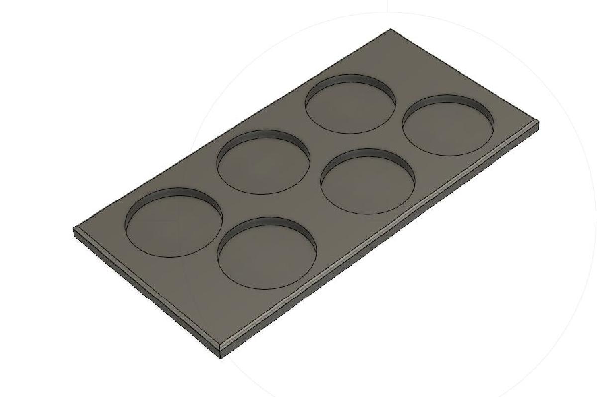 Base Sabot para Impulso Basico e bases redondas de 25mm.