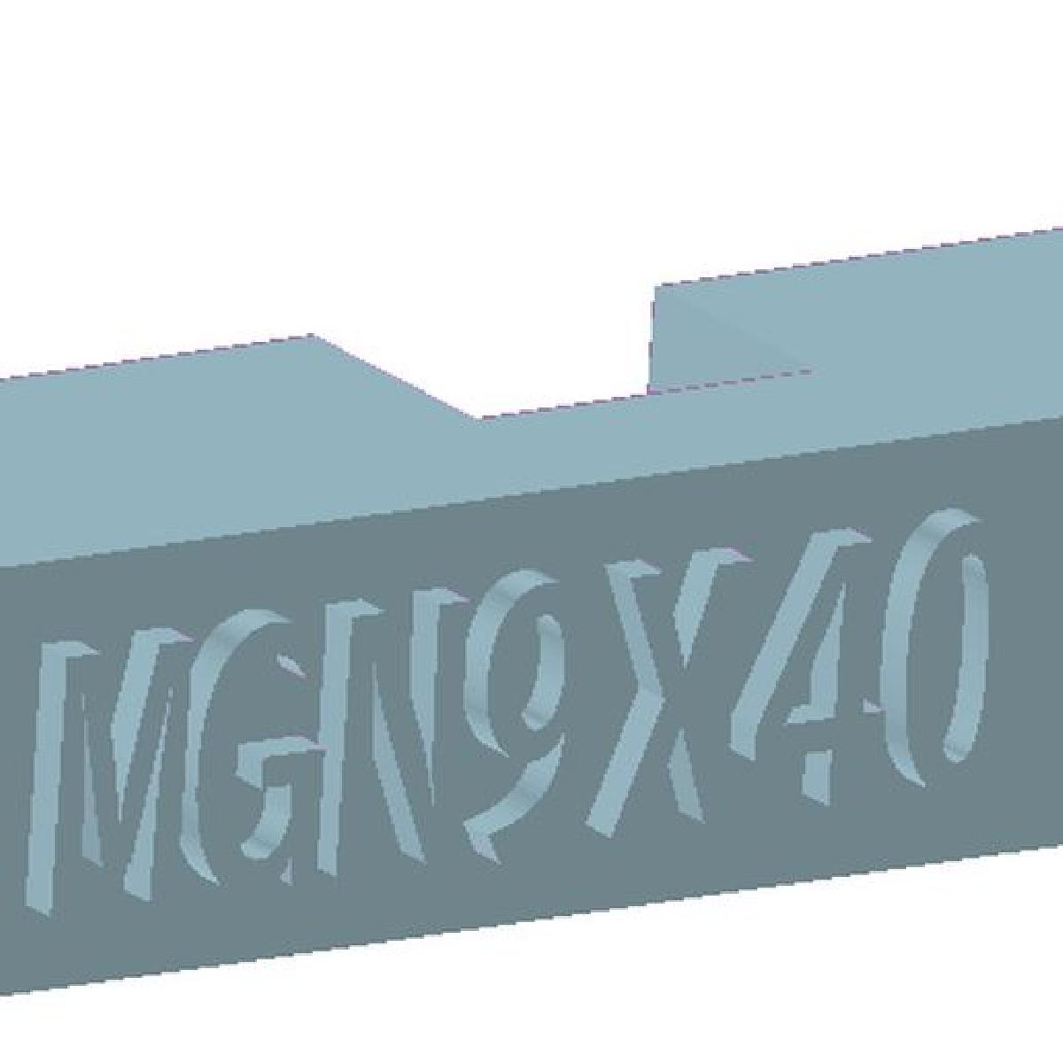 guia linear de posicionamento MGN9X40 centro