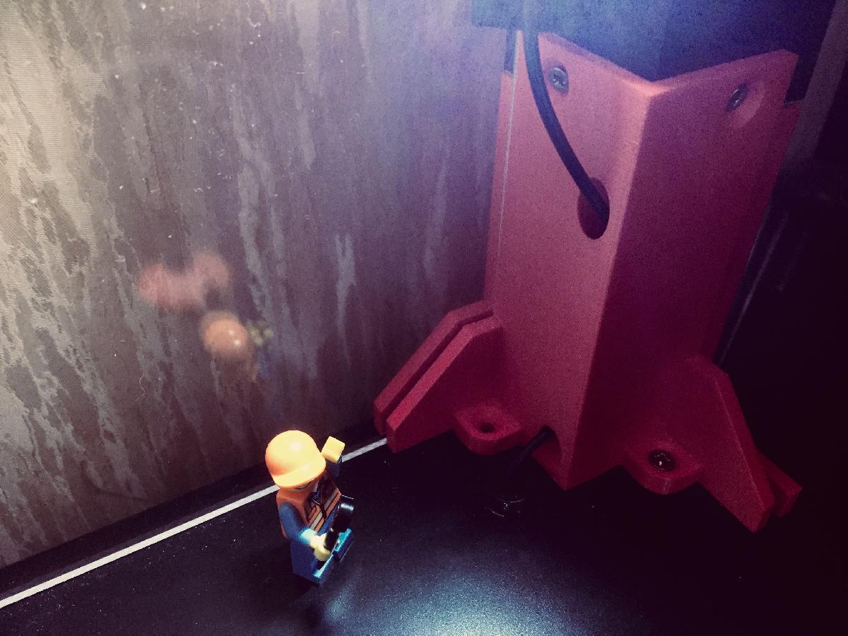 Caso de Enclosure para Leds RPM de 50mm WS2812