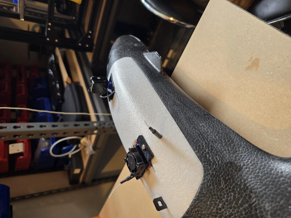 Montagem e configuracao de pan do Runcam Wifilink