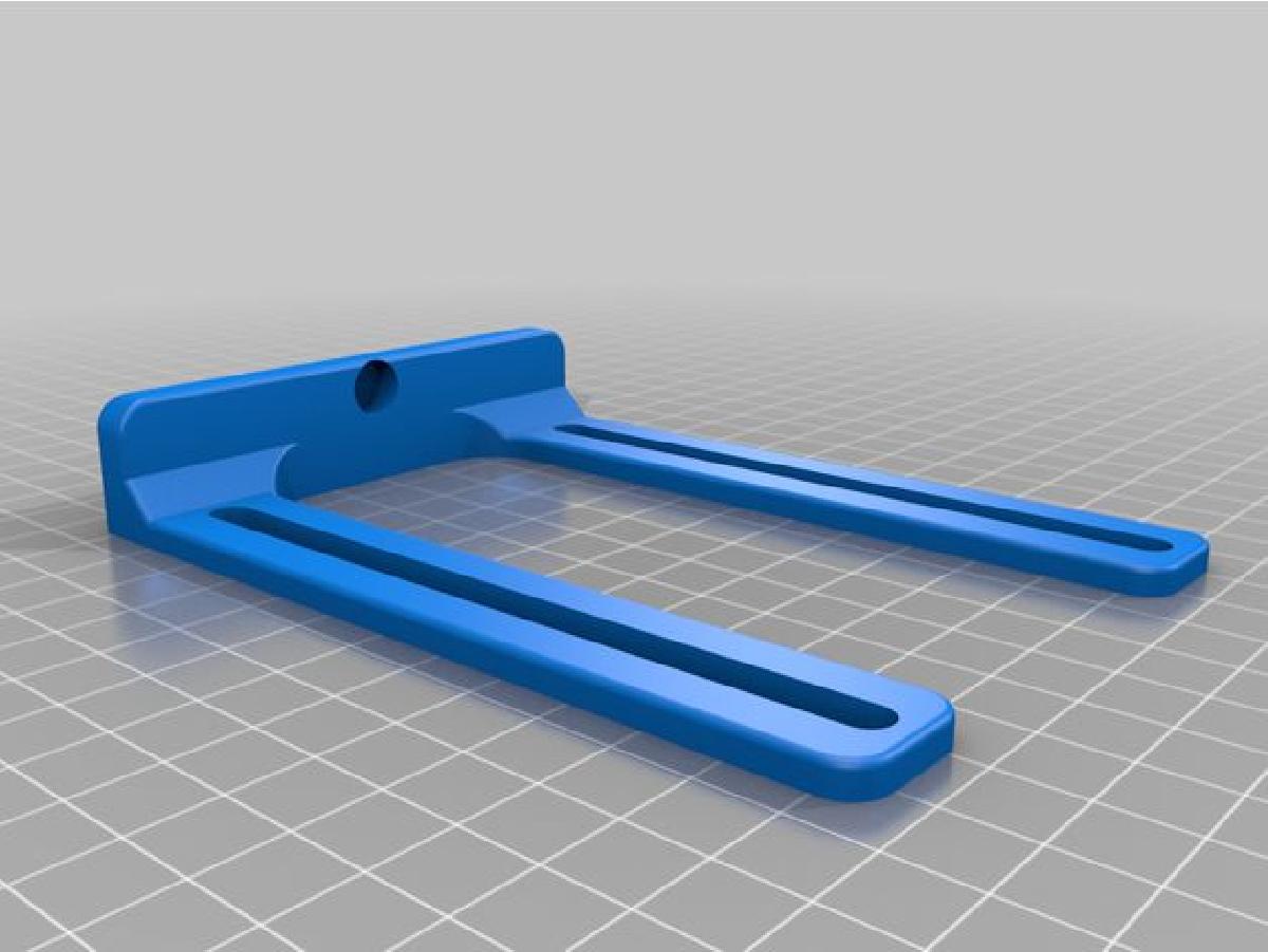 Suporte e trava do guia linear de 8mm do eixo Y