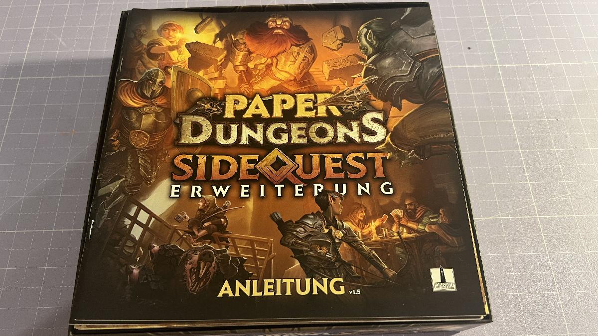 Inlay de Masmorra de Papel (com a expansao Sidequest)