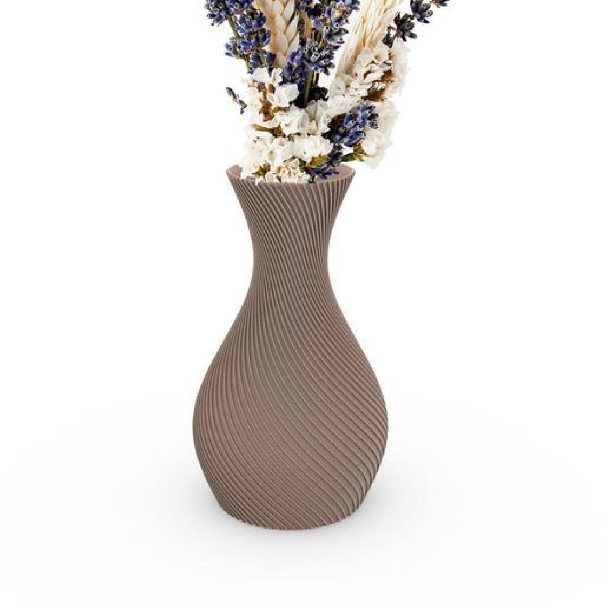 Vaso Vortex, Decoracao Original para Arranjo de Flores | STL | ARQUIVO DE IMPRESSAO 3D | Arquivo STL