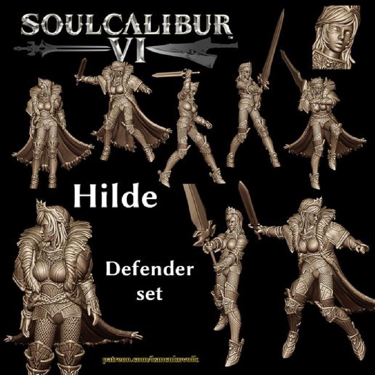 Soul Calibur VI   Hilde (Conjunto de Defensor)