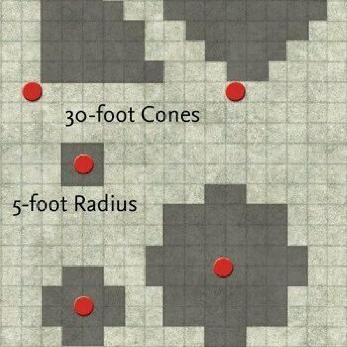 Dungeons e Dragoes (D&D)   Area de feitico