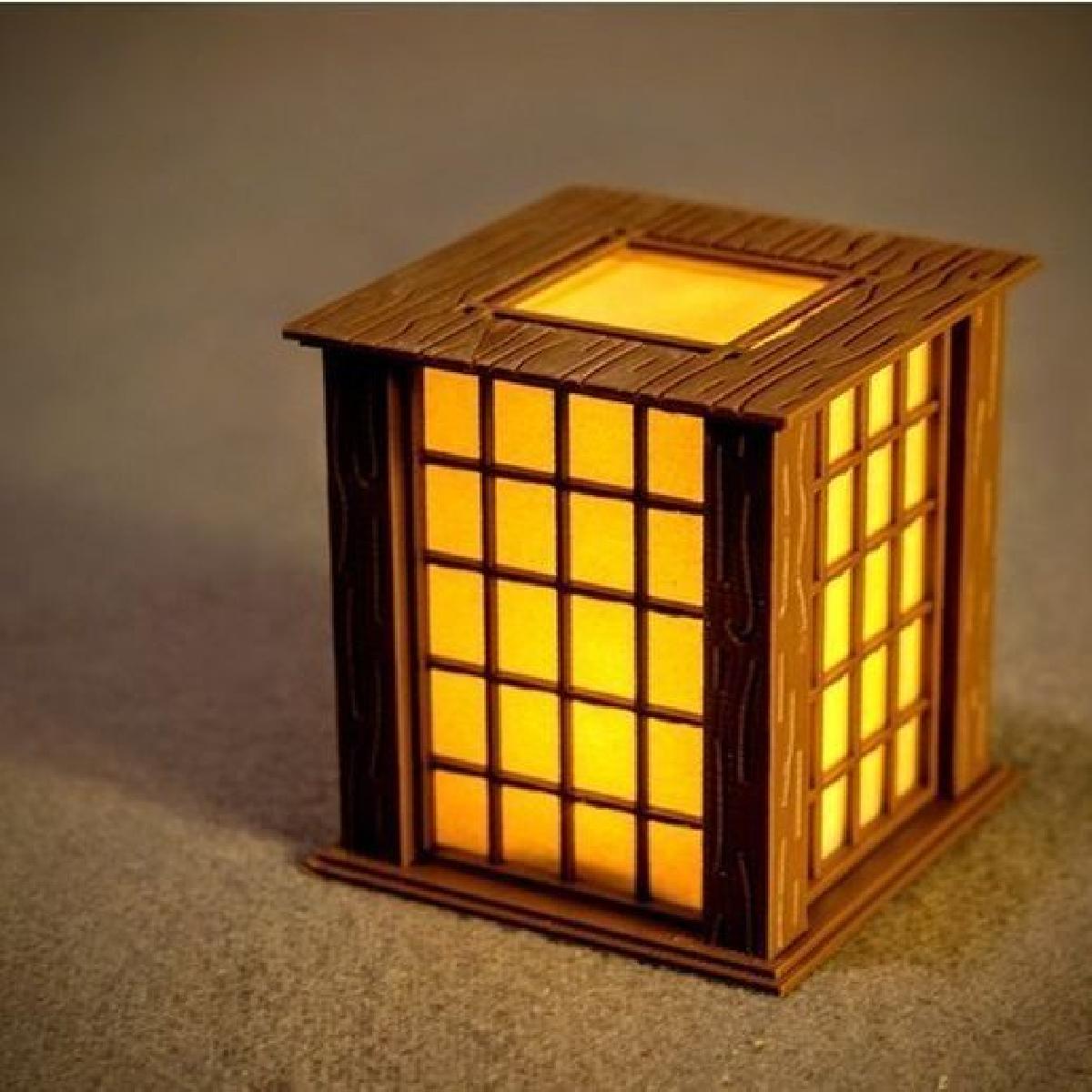 Lanterna de Papel Japonesa para Decoracao de Natal