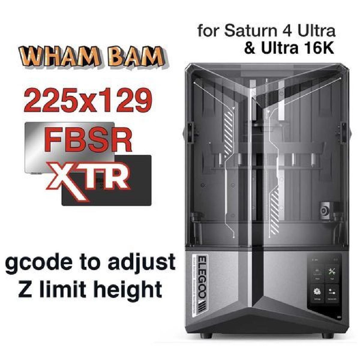 Saturn 4 Ultra Z e Ultra 16K  Limite de flash para Wham Bam XTR